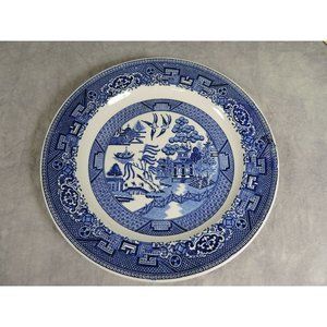 Homer Laughlin Blue Willow Dinner Plate 9" Date Code D42 N8
